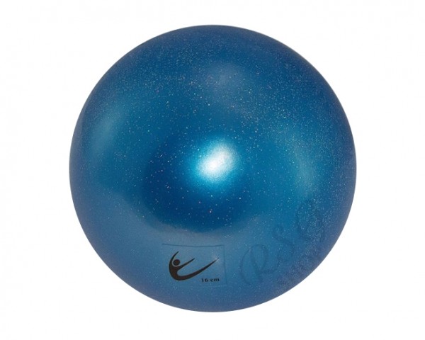 Palla Glitterata per Corsi Blu 16 cm