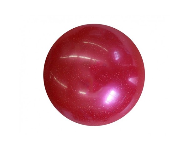 Palla Glitterata per Corsi Rossa 18 cm