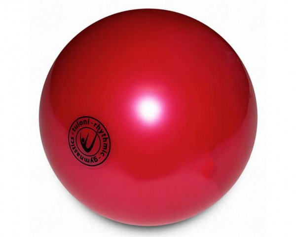 Palla Metallizzata per Corsi Rossa 18 cm