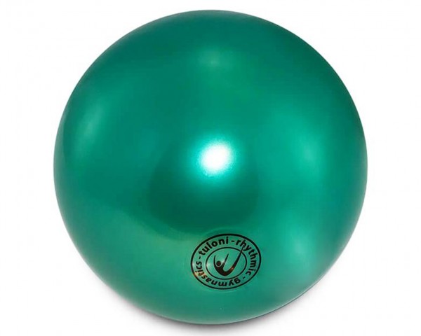 Palla Metallizzata per Corsi Verde 18 cm