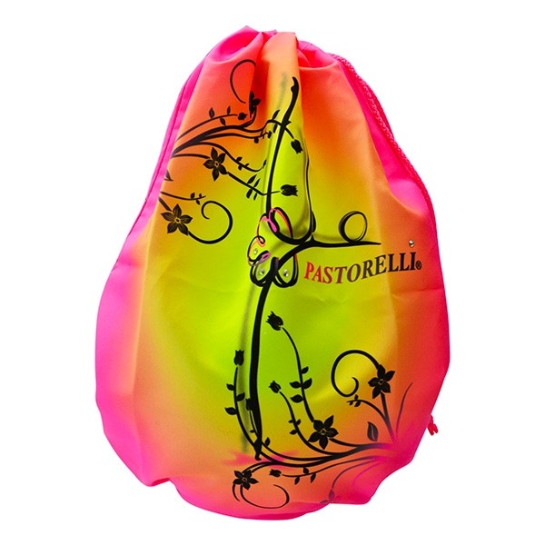 Portapalla Pastorelli Ilary in Microfibra sfumato Fucsia-Giallo - 03176